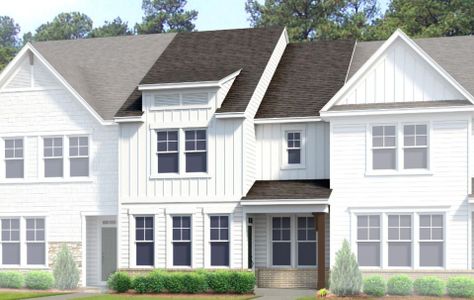 New construction Townhouse house 1411 Goldsboro Avenue, Sanford, NC 27330 - photo 0