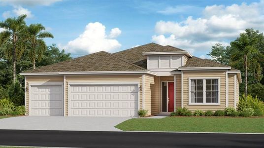 New construction Single-Family house 13633 Nw Convergence Boulevard, Alachua, FL 32615 Princeton- photo 0