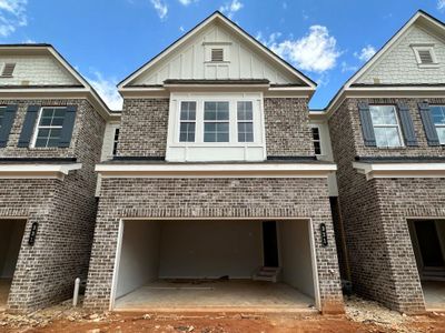 New construction Townhouse house 321 Webb Market Way, Lawrenceville, GA 30045 Walker Anderson  The Davenport- photo 0