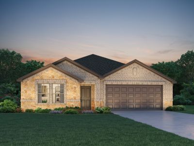 New construction Single-Family house 18739 Austin Ridge Drive, Crosby, TX 77532 The Oleander (L401)- photo 1 1