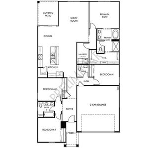 New construction Single-Family house Arlo 3-Car Garage, West Burnett Road, Surprise, AZ 85387 - photo