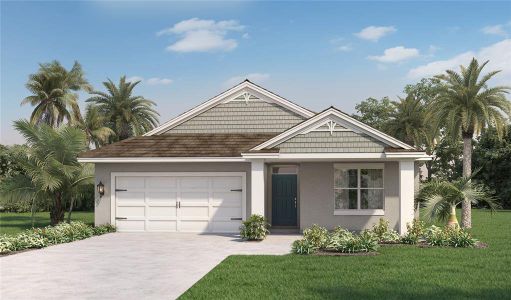 New construction Single-Family house 1481 Fountain View Street, Ormond Beach, FL 32174 Cali- photo 0