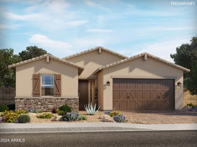 New construction Single-Family house 7019 W Desert Drive, Laveen, AZ 85339 Lark- photo 0