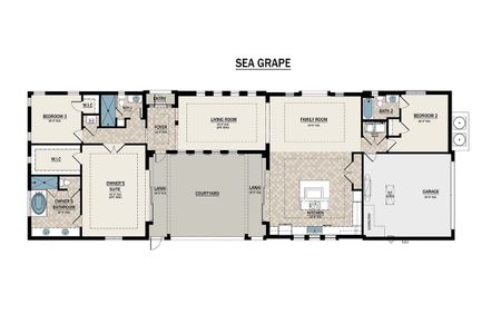 New construction Single-Family house Sea Grape, 6416 Sea Lavender Drive, Bradenton, FL 34210 - photo