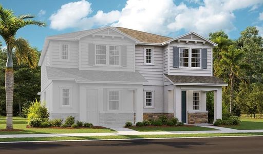 New construction Townhouse house 1526 Erin Breeze Lane, Kissimmee, FL 34744 Chicago- photo 0 0