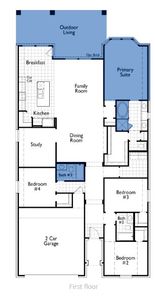 New construction Single-Family house 950 Terlingua Creek Drive, Conroe, TX 77304 Dorchester Plan- photo 1 1