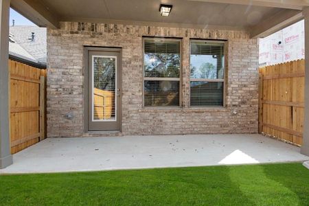 New construction Townhouse house 2500 Forest Creek Dr, Unit 1801, Round Rock, TX 78665 Champagne (1815-CS-20)- photo 19 19
