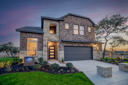 New construction Single-Family house 9402 Pioneer Junction, San Antonio, TX 78254 Lincoln- photo 0