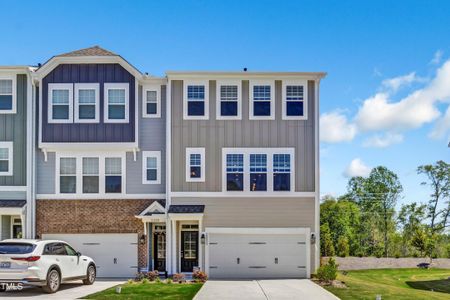 New construction Townhouse house 2211 Grants Pass Station, Apex, NC 27502 - photo