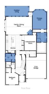New construction Single-Family house 1809 Finn Avenue, Van Alstyne, TX 75495 Cambridge Plan- photo 1 1