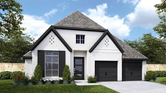 New construction Single-Family house 132 Tierra Blanca Lane, Rhome, TX 76078 Design 2357W- photo 0