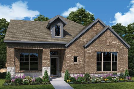 New construction Single-Family house 4811 Painted Rose Drive, Arlington, TX 76005 The Lockhart- photo 0