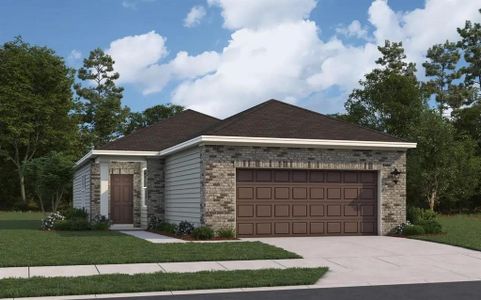 New construction Single-Family house 10019 Tiger Flower Lane, Houston, TX 77016 - photo 0