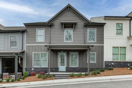 New construction Townhouse house 5611 Pine Street, Flowery Branch, GA 30542 - photo 0