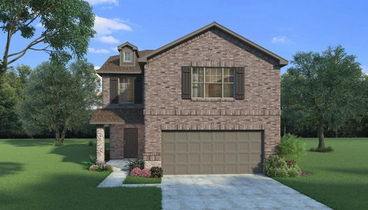 New construction Single-Family house 750 Gentle Bird Drive, Lavon, TX 75166 Rayburn II V- photo 3 3