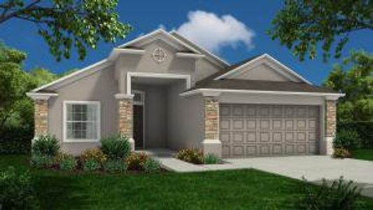 New construction Single-Family house 1809 Thompson Preserve Boulevard, Bartow, FL 33830 - photo 1 1