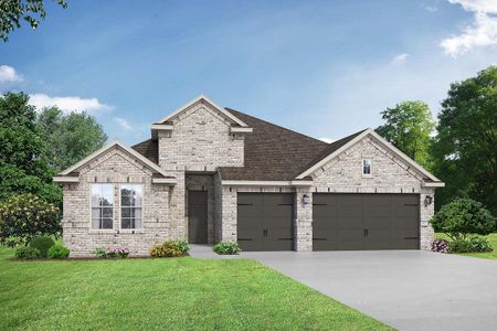 New construction Single-Family house The George A, 2920 Arbor Edge Crossing, La Marque, TX 77568 - photo