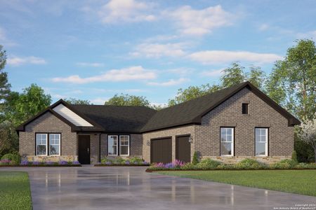 New construction Single-Family house 134 Landon Path, Castroville, TX 78009 - photo 1 1