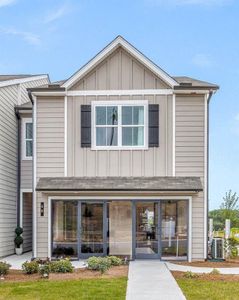 New construction Townhouse house 73 Founders Drive, Dawsonville, GA 30534 Sawnee- photo 0