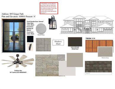 New construction Single-Family house 809 Geiger Path, Lakeway, TX 78738 The Prescott- photo 1 1