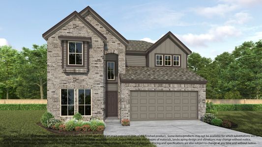 New construction Single-Family house 22130 Heartwood Elm Trail, Tomball, TX 77377 Plan 269- photo 0