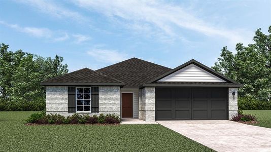 New construction Single-Family house 1210 Saddlehorn Drive, Denton, TX 76209 - photo 0 0