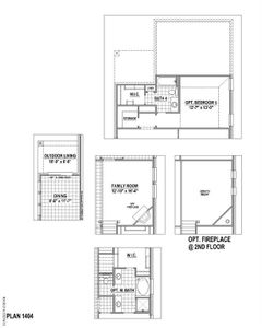 New construction Single-Family house 3910 Stars, Celina, TX 75078 Plan 1404- photo 4 4