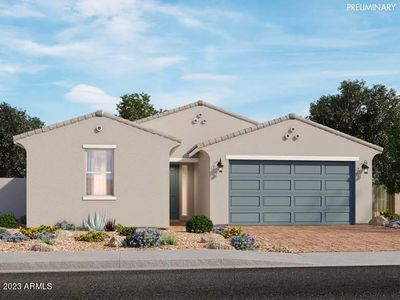 New construction Single-Family house 4489 W Hannah Street, San Tan Valley, AZ 85144 Avery- photo 0
