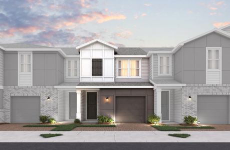 New construction Townhouse house 1634 Greenleaf Woods Cove, Oviedo, FL 32765 - photo 0