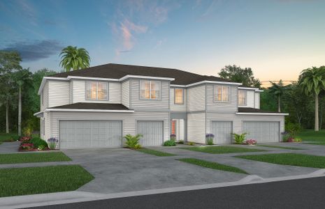 New construction Duplex house Springdale, 2440 Belle Haven Way, Davenport, FL 33896 - photo