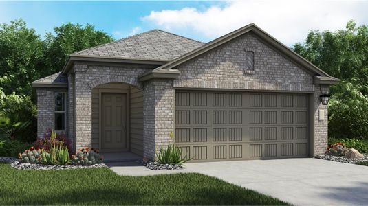 New construction Single-Family house 132 Maravillas Bend, Bastrop, TX 78602 Marion- photo 0