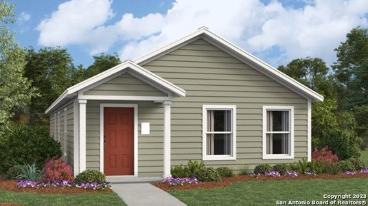 New construction Single-Family house 12922 Blue Hole, Saint Hedwig, TX 78152 Broyce- photo 2 2