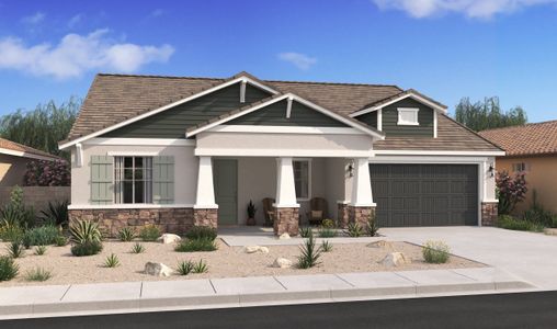 New construction Single-Family house NWC Bowling Rd & Hatman Rd, Maricopa, AZ 85138 - photo 57 57
