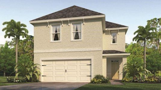 New construction Single-Family house 3443 Sabatia Lane, Poinciana, FL 34759 Elston- photo 0 0