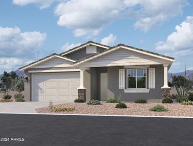 New construction Single-Family house 7615 W Saddlehorn Road, Peoria, AZ 85383 - photo 0