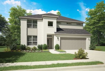 New construction Single-Family house 582 Silver Springs Lane, Lavon, TX 75166 Wimbledon- photo 0