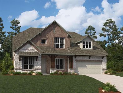 New construction Single-Family house 5306 Paradise Cove Lane, Katy, TX 77493 Hathaway Homeplan- photo 0 0