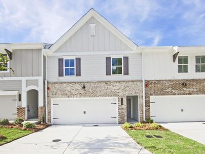 New construction Townhouse house 705 Trevett Way, Marietta, GA 30062 Brooks- photo 0