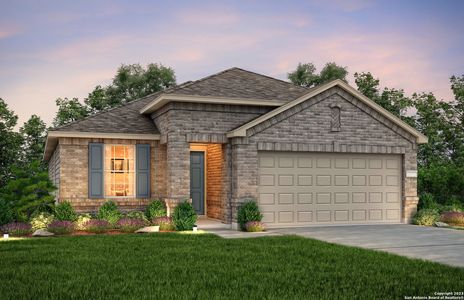 New construction Single-Family house 7515 Granger Cove, San Antonio, TX 78252 Independence- photo