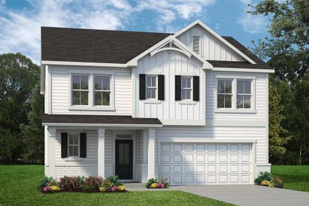 New construction Single-Family house 8809 Melvin St, Willow Spring, NC 27592 The Holly- photo 0