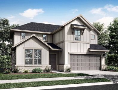 New construction Single-Family house 7406 Bristlegrass Colony Court, Cypress, TX 77433 Caddo- photo 1 1
