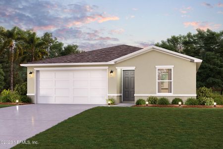 New construction Single-Family house 40 Briarvue Ln, Palm Coast, FL 32137 PORTSMOUTH- photo 0