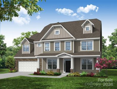 New construction Single-Family house 3543 Charolais Lane, Unit 137, Harrisburg, NC 28075 Roanoke- photo 1 1
