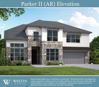 New construction Single-Family house The Parker II, 16701 Moineau Drive, Spicewood, TX 78669 - photo