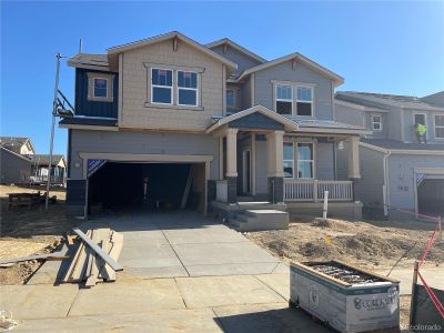 New construction Single-Family house 5505 Tamarack Avenue, Firestone, CO 80504 Chelton- photo 0 0