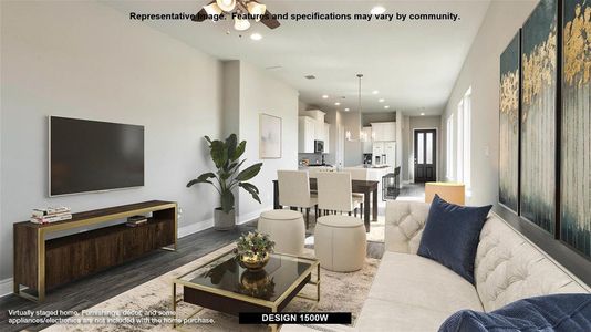 New construction Single-Family house 12303 Aurora Basin, San Antonio, TX 78254 Design 1500W- photo 1