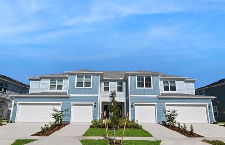 New construction Townhouse house 4710 Sparkling Shell Avenue, Kissimmee, FL 34746 Marigold- photo 0 0