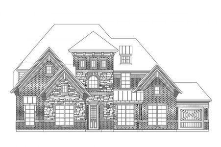 New construction Single-Family house Grand South Pointe 3 Car Garage, 2409 Elmhurst, Mansfield, TX 76063 - photo