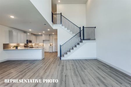 New construction Townhouse house 8865 Stablehand Mews, Frisco, TX 75034 Boyd Mews- photo 5 5