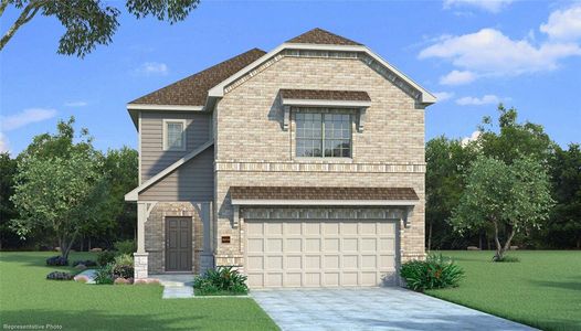 New construction Single-Family house 1628 Meadow Crest Drive, Aubrey, TX 76227 Sweetwater II U- photo 15 15